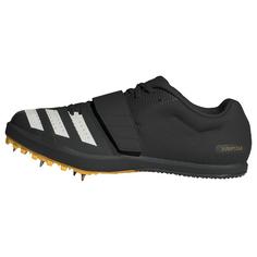 adidas Jumpstar Spike-Schuh Laufschuhe Core Black / Zero Metalic / Spark