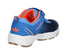 Rückansicht von LICO Hallenschuh Hallenschuhe Kinder marine/blau/orange