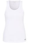 2XU Aero Singlet Funktionsshirt Damen - white-silver reflective