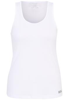 2XU Aero Singlet Funktionsshirt Damen white-silver reflective