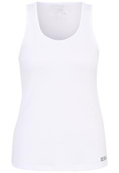 2XU Aero Singlet Funktionsshirt Damen white/silver reflective