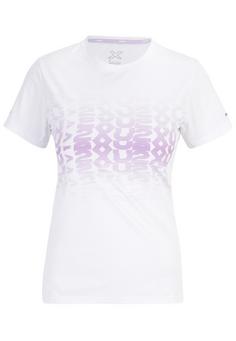 2XU Light Speed Tee Funktionsshirt Damen white/lavender reflective