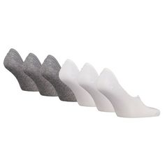 Rückansicht von PUMA Socken Sneakersocken Weiß/Grau