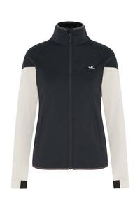 Jeff Green Abby Fleecejacke Damen - Black / Grey Beige