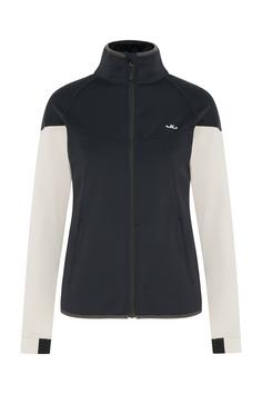 Jeff Green Abby Fleecejacke Damen Black / Grey Beige