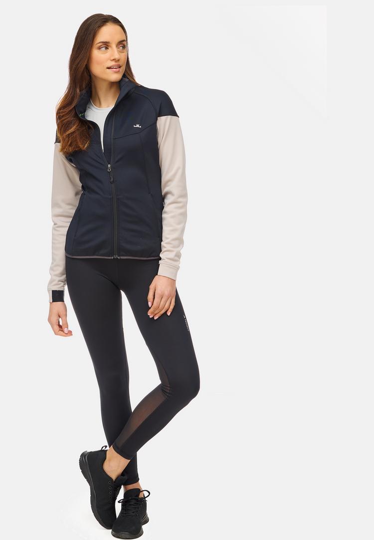 Jeff Green Jeff Green Abby Fleecejacke Damen - Black / Grey Beige - 2 | SportScheck