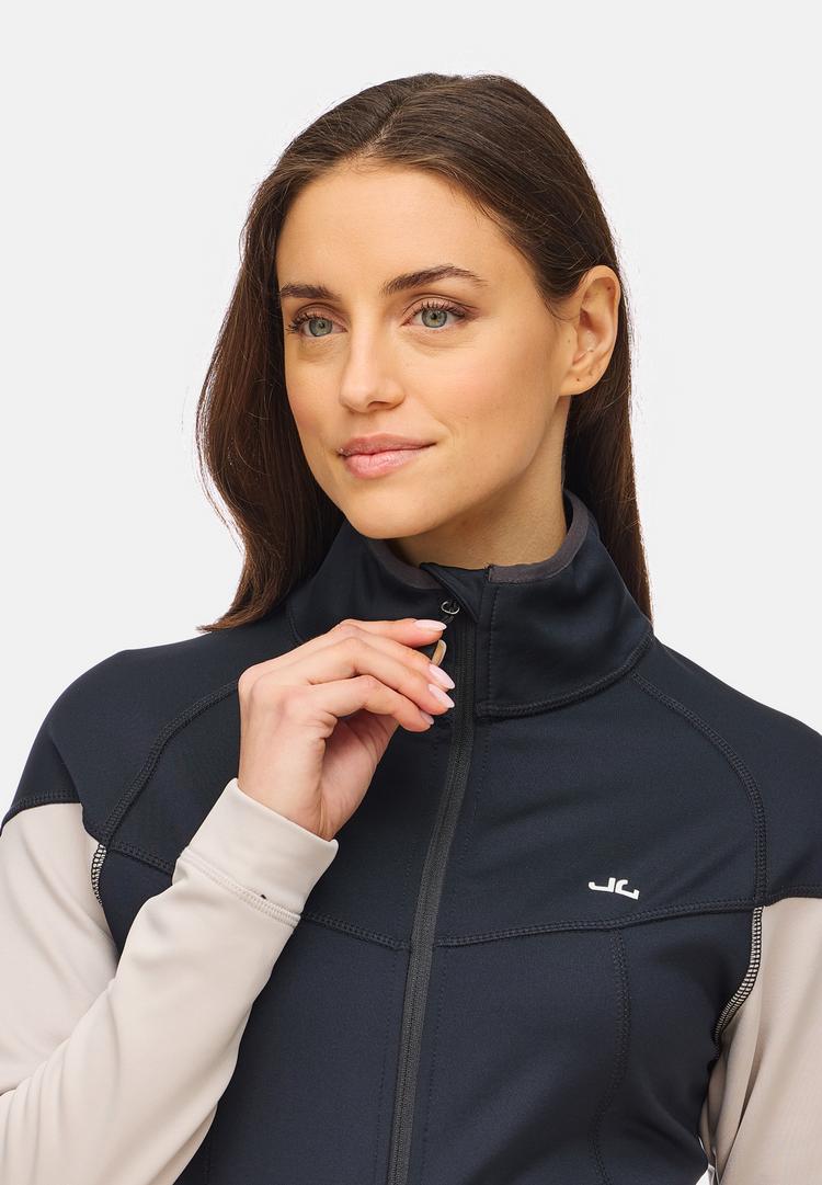 Jeff Green Jeff Green Abby Fleecejacke Damen - Black / Grey Beige - 3 | SportScheck