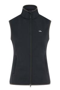 Jeff Green Gloria Fleeceweste Damen - Black