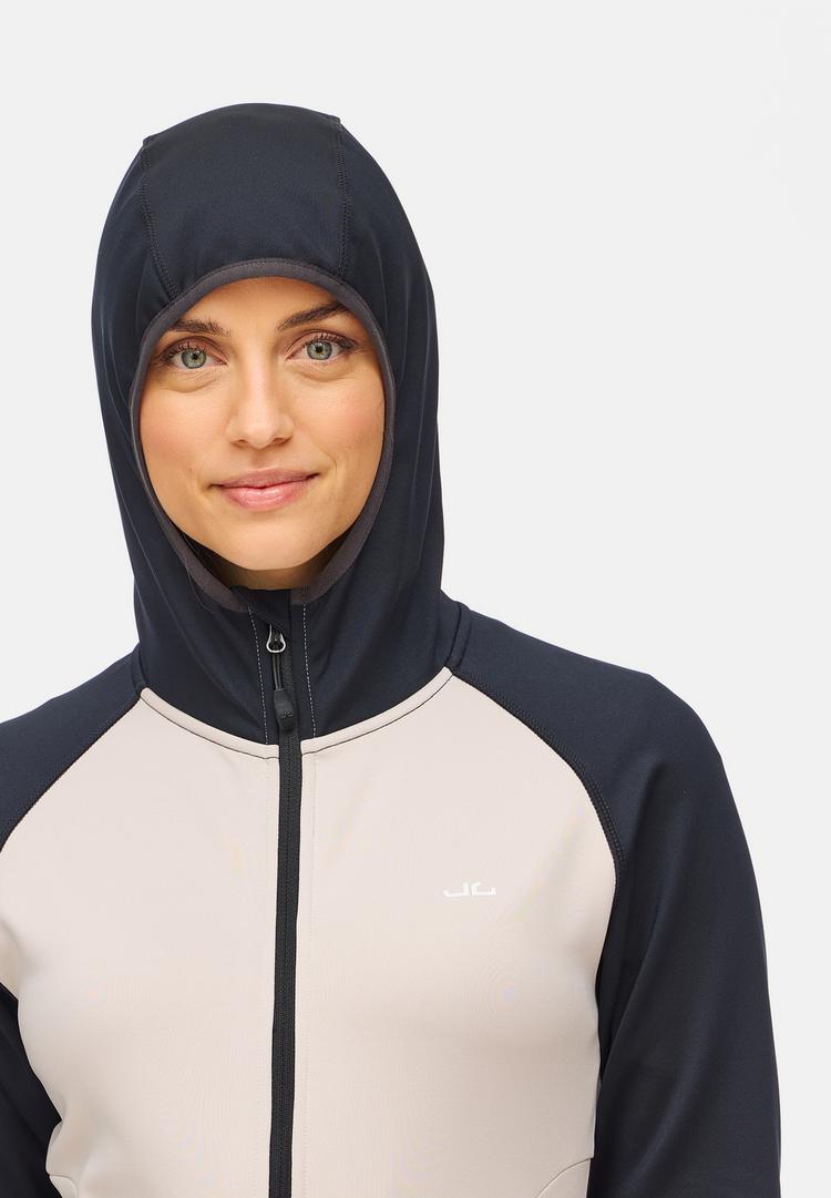 Jeff Green Jeff Green Kaja Fleecejacke Damen - Black / Grey Beige - 3 | SportScheck