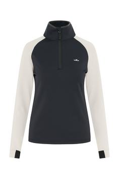 Jeff Green Selma Fleecejacke Damen Firecracker / Grey Beige