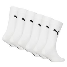 Rückansicht von PUMA Socken Crew Socken Weiß