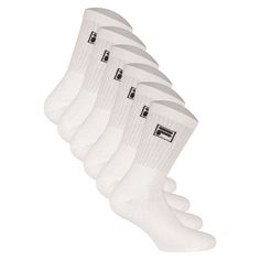 FILA Socken Crew Socken Weiß