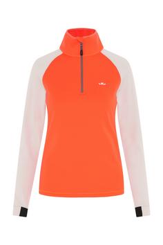 Jeff Green Selma Fleecejacke Damen Firecracker / Grey Beige