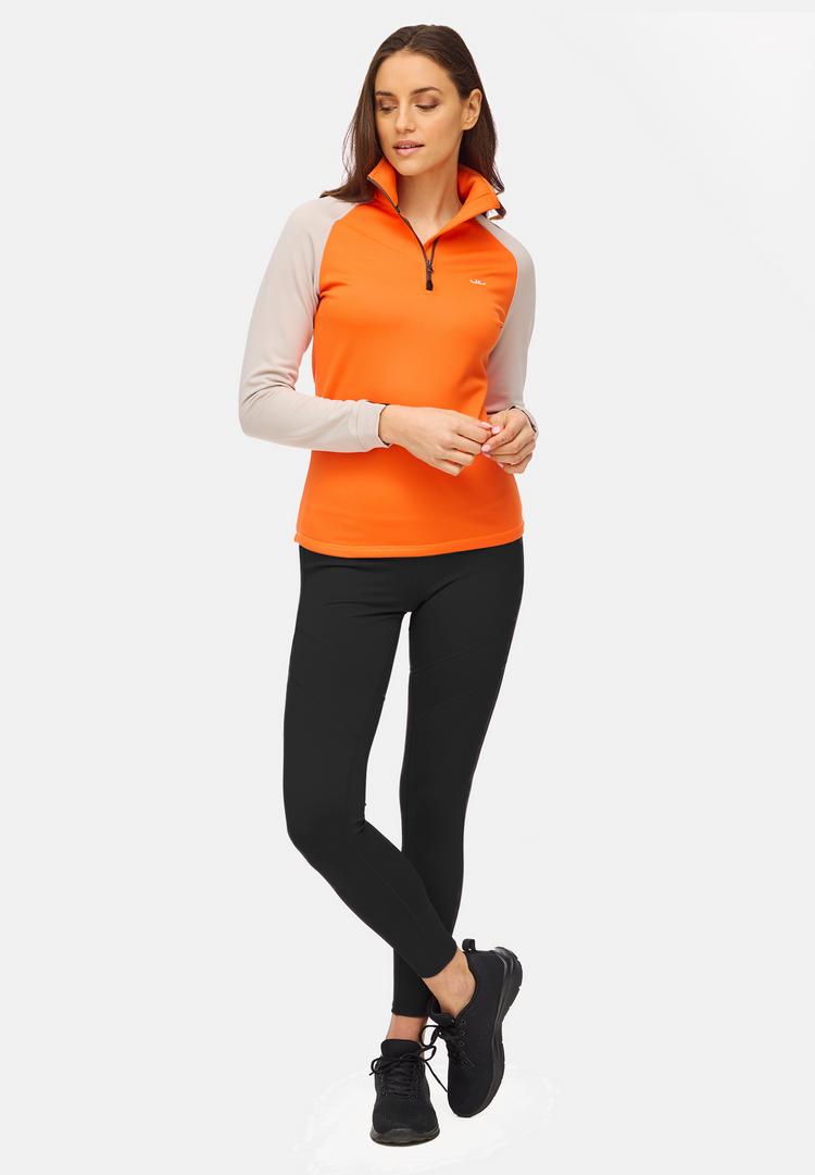 Jeff Green Jeff Green Selma Fleecejacke Damen - Firecracker / Grey Beige - 2 | SportScheck