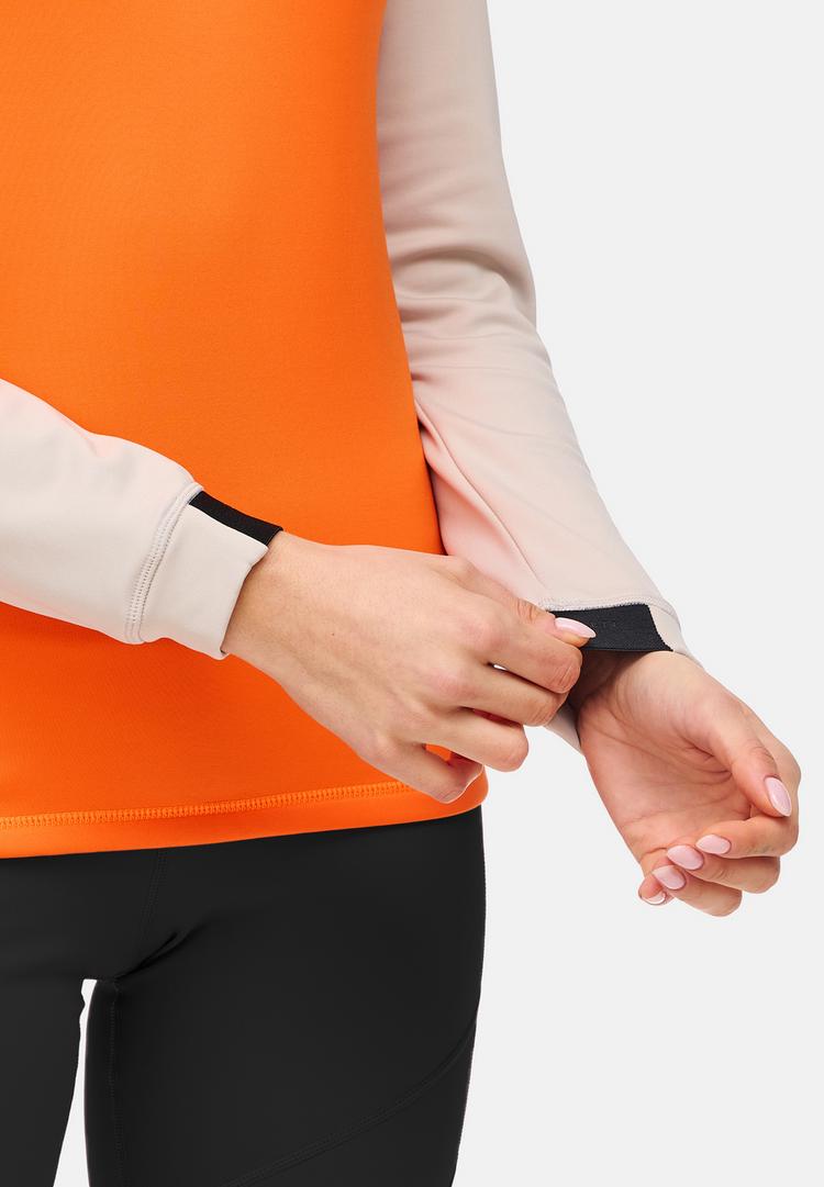 Jeff Green Jeff Green Selma Fleecejacke Damen - Firecracker / Grey Beige - 4 | SportScheck