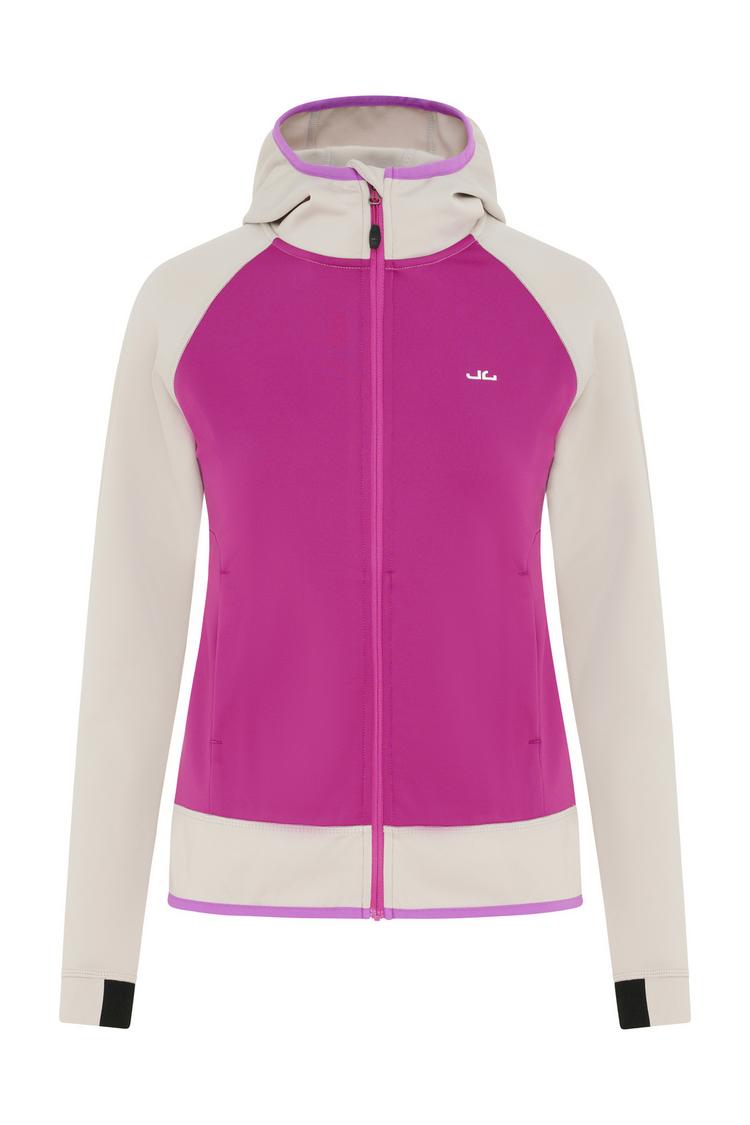 Jeff Green Jeff Green Kaja Fleecejacke Damen - Grey Beige / Hollyhock - 0 | SportScheck