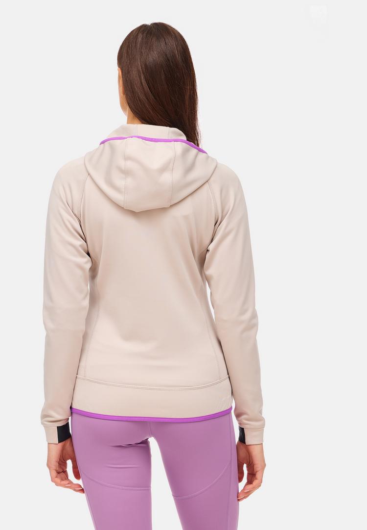 Jeff Green Jeff Green Kaja Fleecejacke Damen - Grey Beige / Hollyhock - 2 | SportScheck