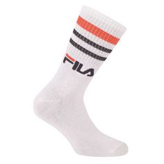 Rückansicht von FILA Socken Crew Socken Weiß