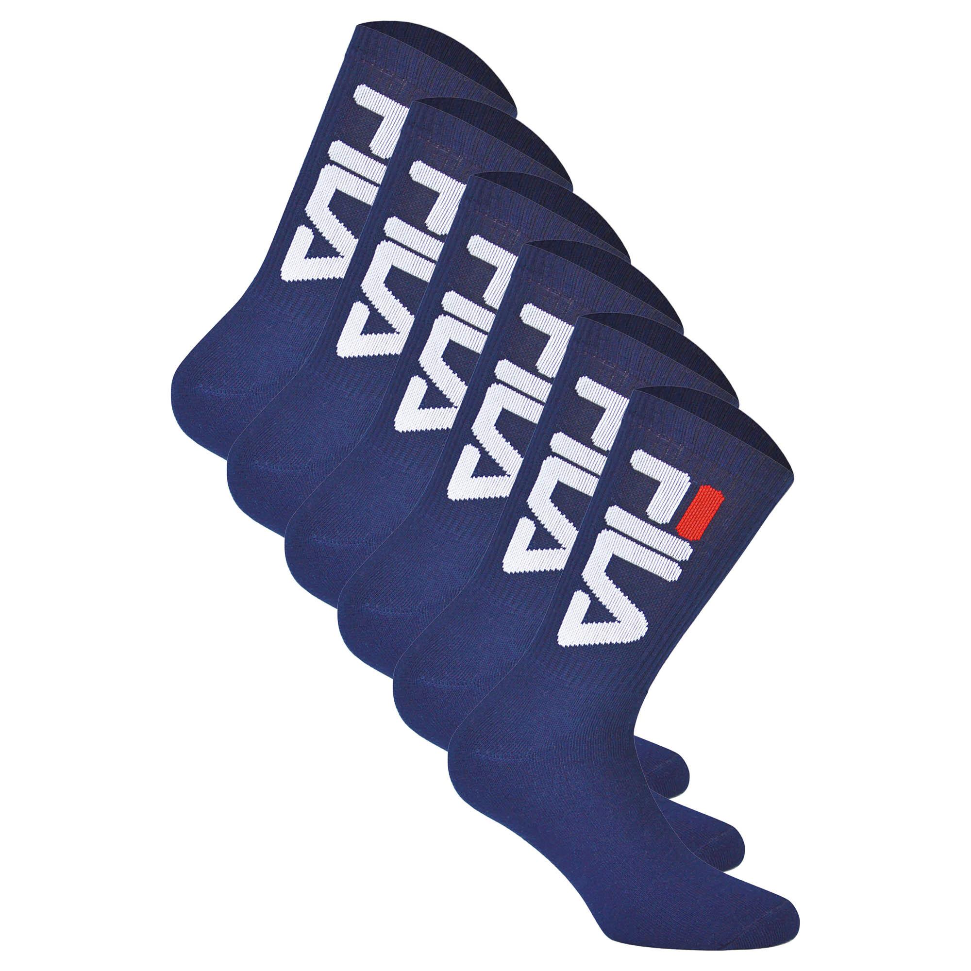 Black fila socks clearance