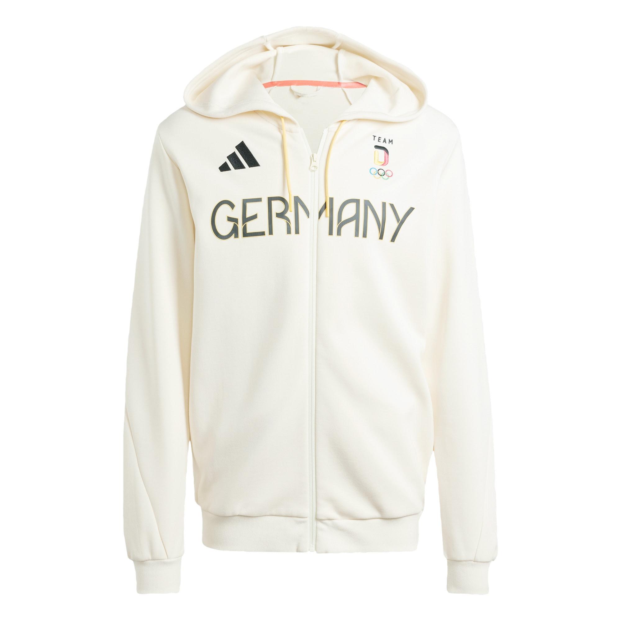 Adidas Team Deutschland Zip Hoodie Sweatshirt Herren Non Dyed im Online Shop von SportScheck kaufen