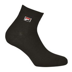 Rückansicht von FILA Socken Sneakersocken Schwarz/Weiß/Grau