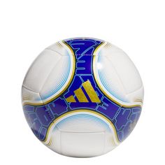 adidas Messi Club Ball Fußball White / Mystery Ink / Lucid Blue / Lucky Blue