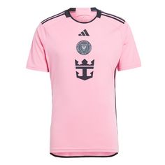 adidas Inter Miami CF 24/25 Heimtrikot Fußballtrikot Herren Easy Pink