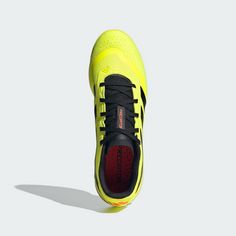 Rückansicht von adidas Predator League IN Fußballschuh Fußballschuhe Team Solar Yellow 2 / Core Black / Solar Red