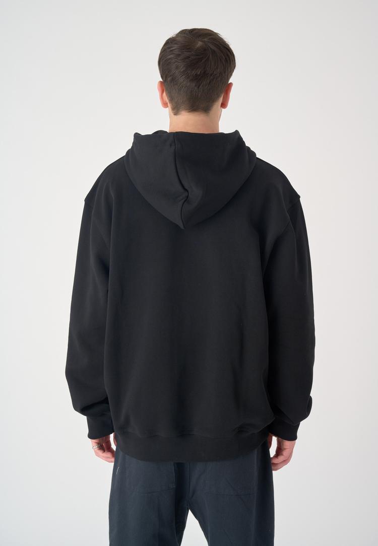 Cleptomanicx Cleptomanicx Sketch Gull Hoodie Herren - Black - 2 | SportScheck