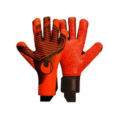 Uhlsport Supergrip+ HN Maignan #353 TW-Handschuhe Torwarthandschuhe orangeschwarz