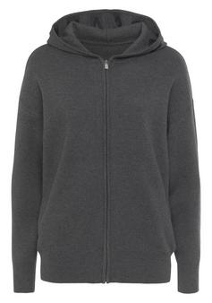 ELBSAND Strickjacke Strickjacke Damen anthrazit