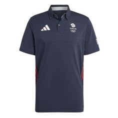 adidas Team GB Golf Poloshirt T-Shirt Herren Legend Ink