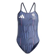 adidas Team GB Badeanzug Schwimmanzug Damen Legend Ink