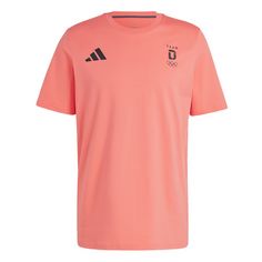 adidas Team Deutschland T-Shirt T-Shirt Herren Preloved Scarlet