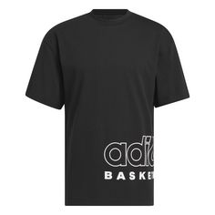 adidas adidas Basketball Select T-Shirt T-Shirt Herren Black