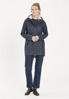 Rückansicht von Weather Report PETRA Regenjacke Damen 100 Navy