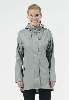 Rückansicht von Weather Report PETRA Regenjacke Damen 3056 Agave Green