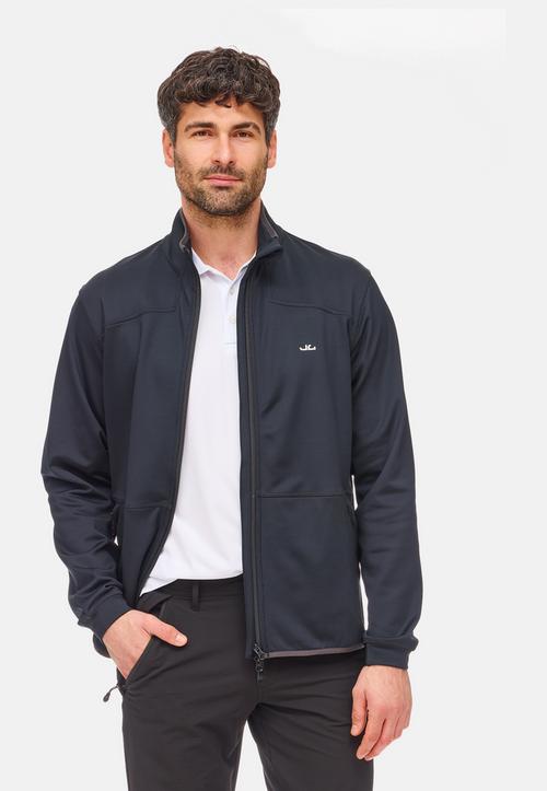 Rückansicht von Jeff Green Ove Fleecejacke Herren Black