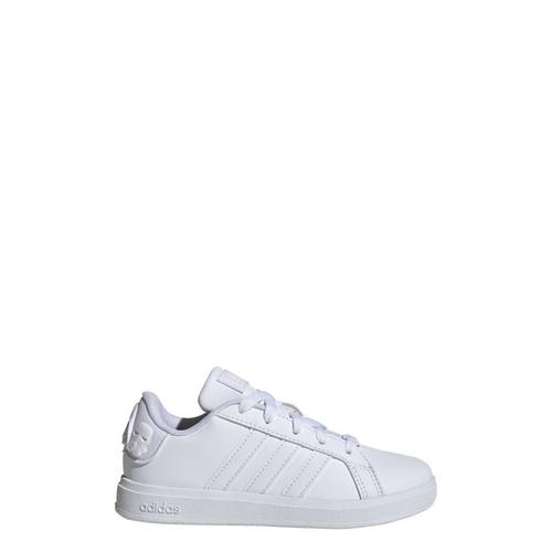 Rückansicht von adidas Star Wars Grand Court 2.0 Kids Schuh Sneaker Kinder Cloud White / Cloud White / Cloud White