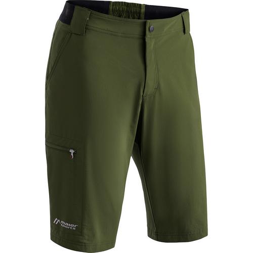 Rückansicht von Maier Sports Norit Short Funktionsshorts Herren Grün201