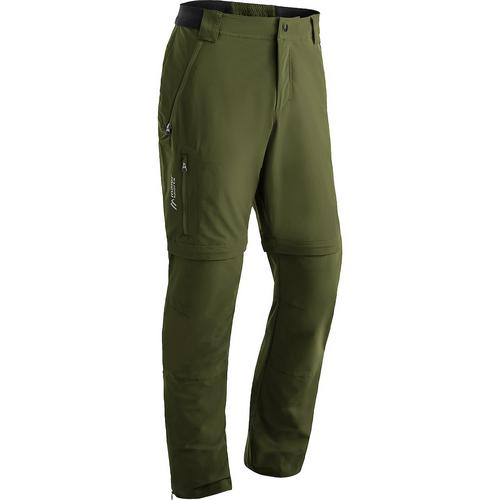 Rückansicht von Maier Sports Norit Zip 2.0 Zipphose Herren Grün201