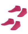 ESPRIT Foot Logo SN  2-Pack Socken Kinder - scarlet (8859)