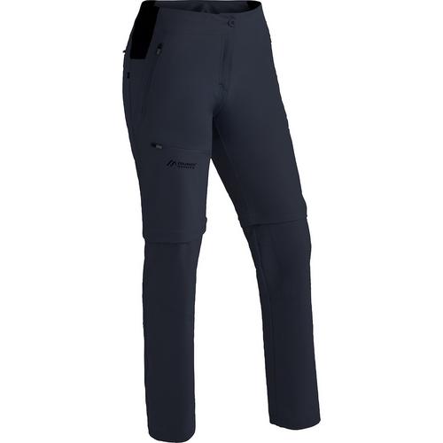 Rückansicht von Maier Sports Latit Zip Vario Trekkinghose Damen Marine3272