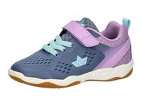 LICO Hallenschuh Hallenschuhe M&auml;dchen - grau/lila/t&uuml;rkis
