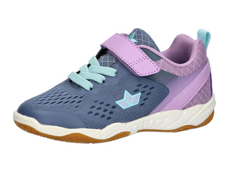 LICO LICO Hallenschuh Hallenschuhe M&auml;dchen - grau/lila/t&uuml;rkis - 0 | SportScheck