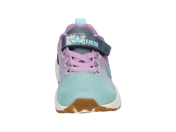 LICO LICO Hallenschuh Hallenschuhe M&auml;dchen - t&uuml;rkis/lila/grau - 0 | SportScheck