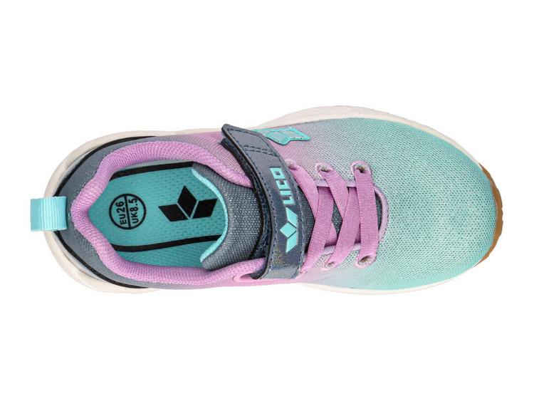 LICO LICO Hallenschuh Hallenschuhe M&auml;dchen - t&uuml;rkis/lila/grau - 1 | SportScheck