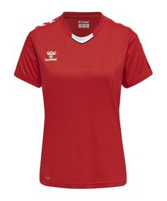 hummel hmlCORE XK Poly Trikot Damen  F9368 Fu&szlig;balltrikot Damen rotweiss