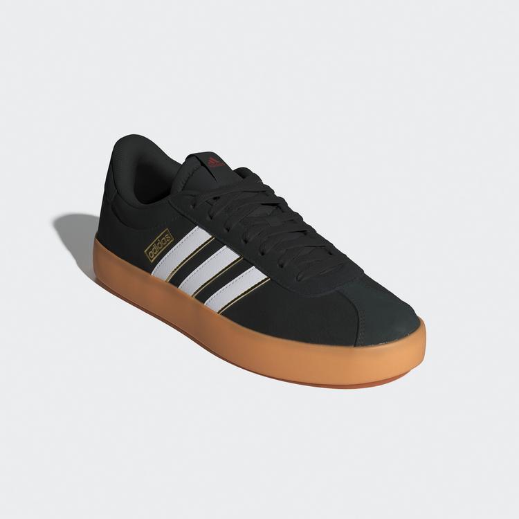 adidas adidas VL Court 3.0 Schuh Sneaker Herren - Core Black / Cloud White / Team Victory Red - 3 | SportScheck