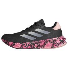adidas Supernova Stride Laufschuh Laufschuhe Damen Core Black / Zero Metalic / Sandy Pink